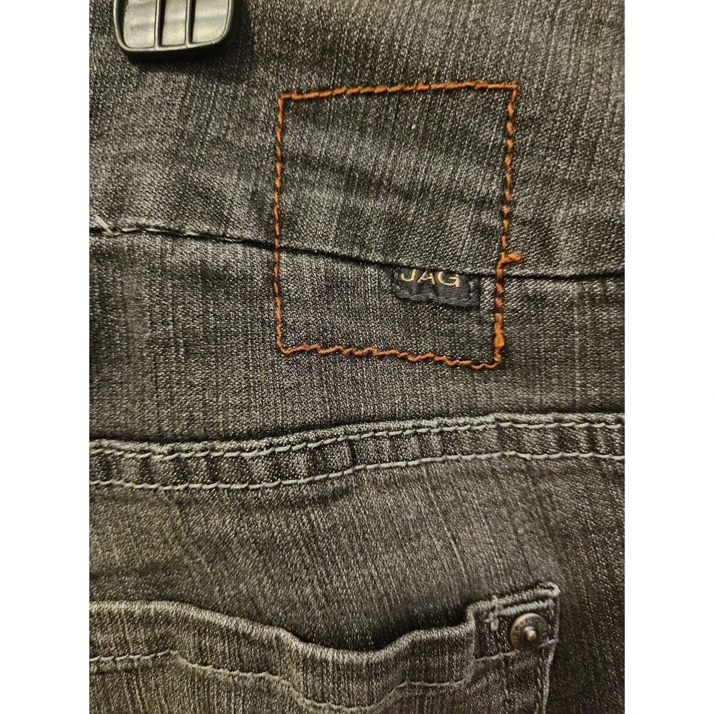 Jag Jeans Size 4 Slim Grey Pull On Tummy Tuck waistband - Picture 4 of 10